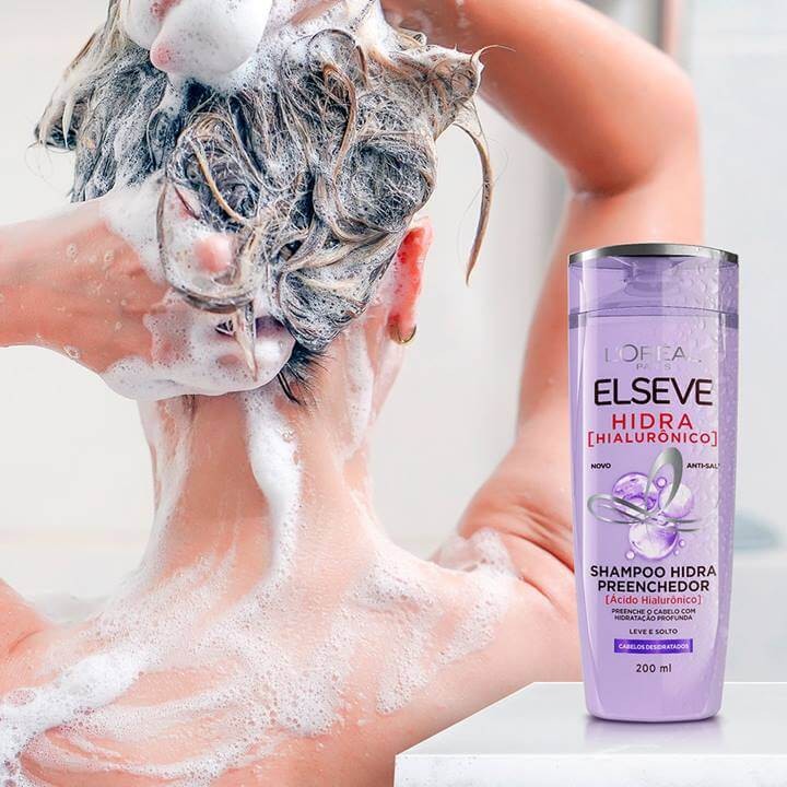 Shampoo Elseve Hidra Hialurônico 200ml em Oferta na Shopee