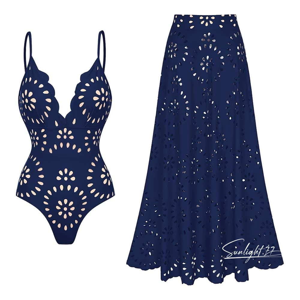 Conjunto de Maiô Feminino Biquíni Sexy com Alças, Vestido de Praia de Alta Qualidade, Traje de Mergulho para Férias — imagem 1