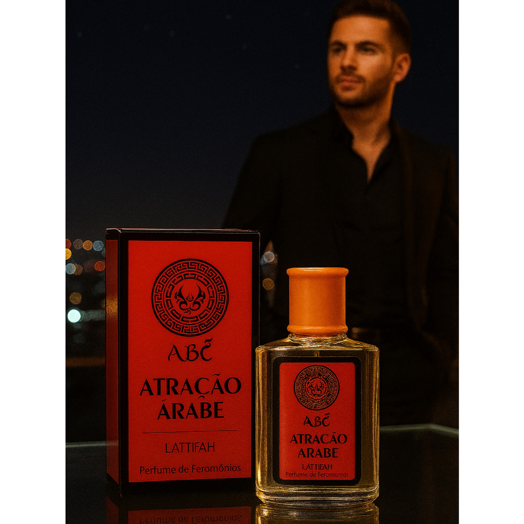 Perfume Sedutor Masculino Atração Árabe com Feromônios Ativados - 100ml em Oferta na Shopee