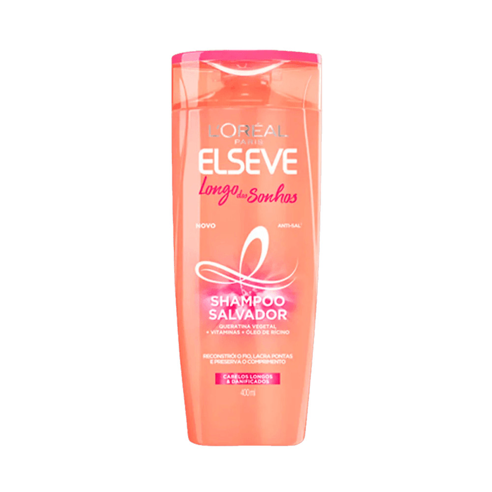 Shampoo Elseve Longo dos Sonhos 400ml em Oferta na Shopee