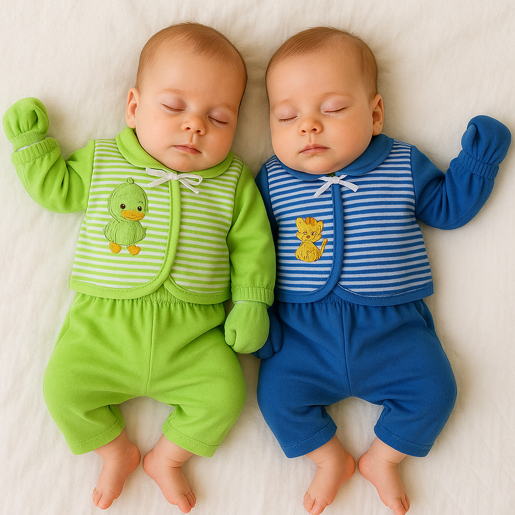 Kit Pagão 6 Peças Bebê Menina Menino Manga Longa 0-3 meses Confortável em Oferta na Shopee