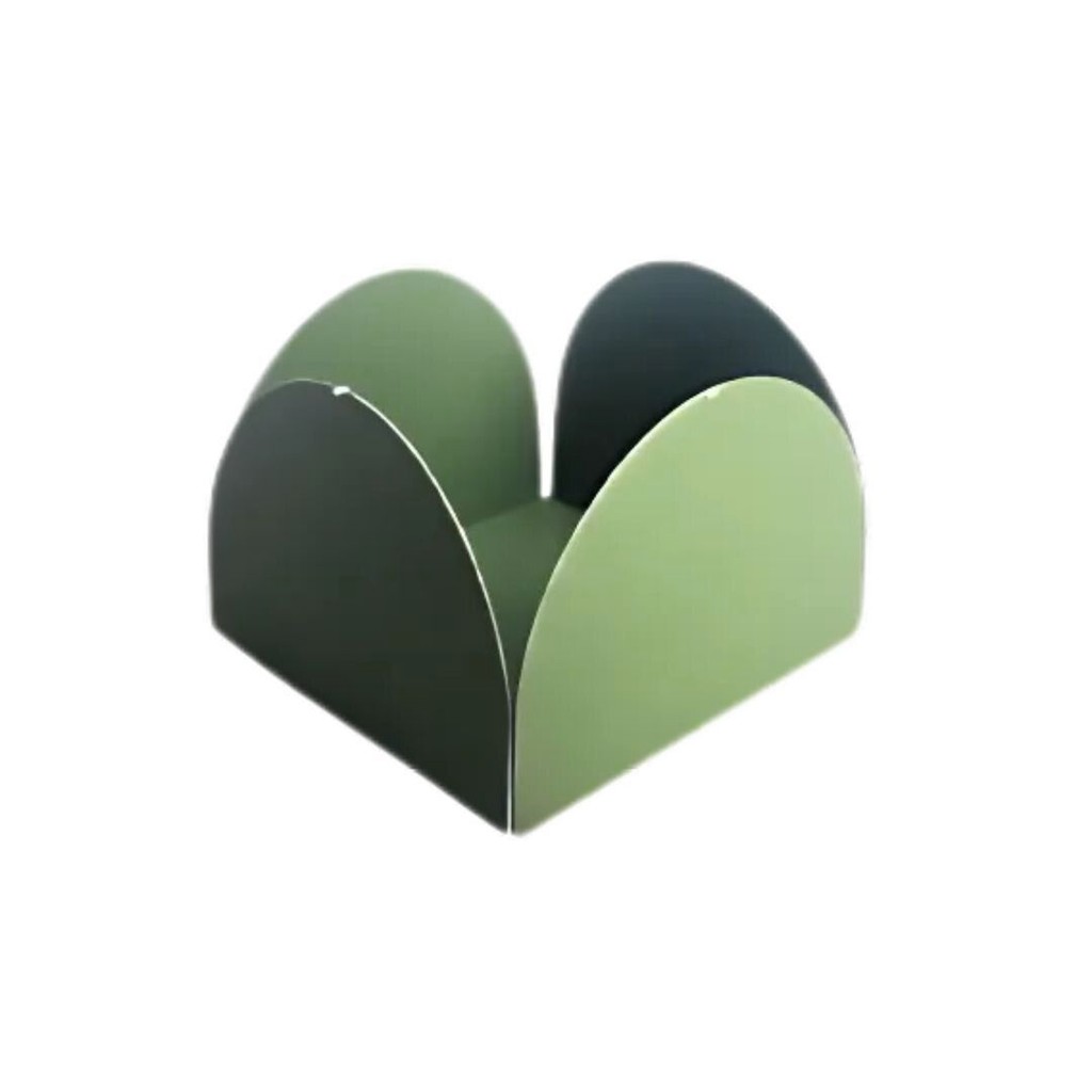 500 Forminhas Verde Oliva Para Doces 4 Pétalas 3,3X3,3X2,5 121.61 (Nc Toys Simples)