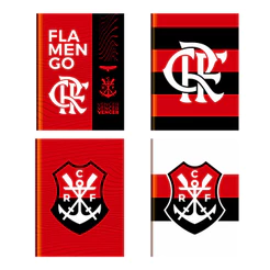 Caderno Brochura Universitário 80 Folhas Flamengo -