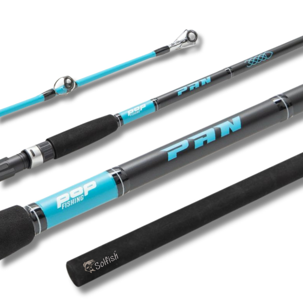 Vara Pesca Pesqueiro Pan 40lbs 2,10m Para Molinete 2 Partes Oca Maruri Pop Fishing Barata Tamba