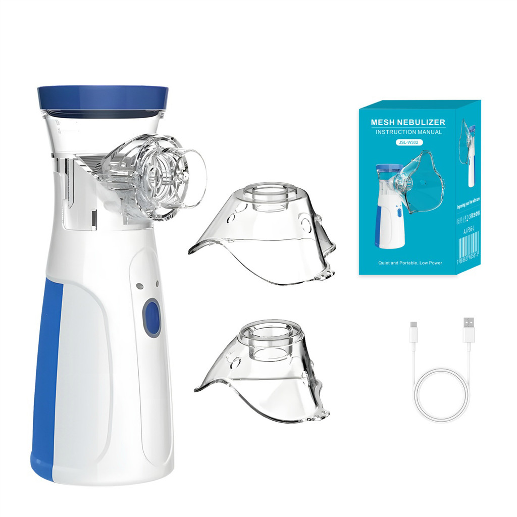 Nebulizador Máquina Ultrassônica Silenciosa Automática Umidificador Atomizador Infantil Adulto Asma