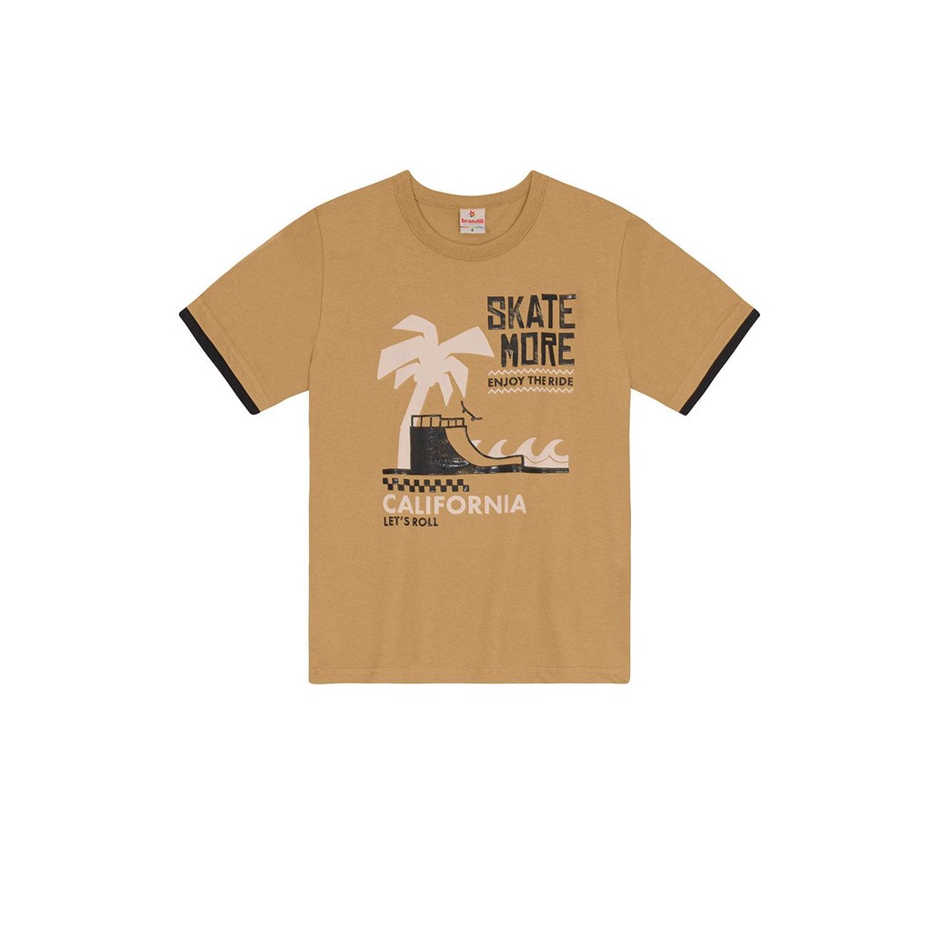 Detalhes do Conjunto infantil menino de skate Brandili