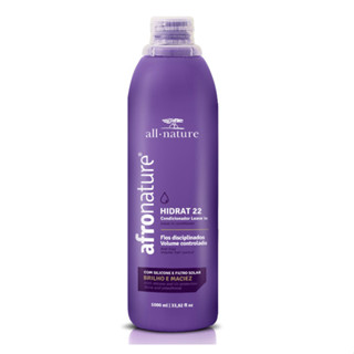 Hidrat 22 1000ml Afro Nature Leave In Cachos Perfeitos All Nature Litro em Oferta na Shopee