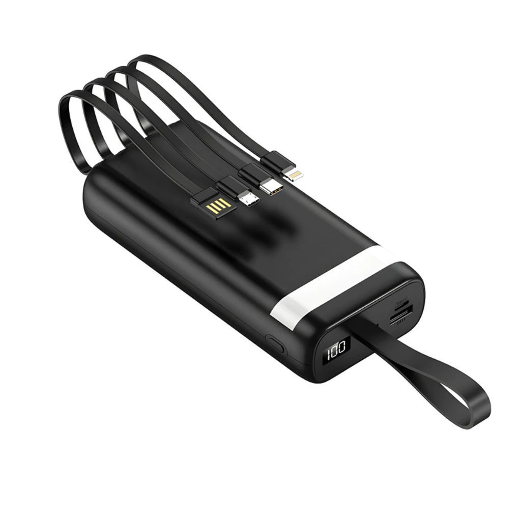 Carregador Portátil Universal Power Bank 20.000mAh Para Android E iOS , Incluindo Lanterna Embutida em Oferta na Shopee