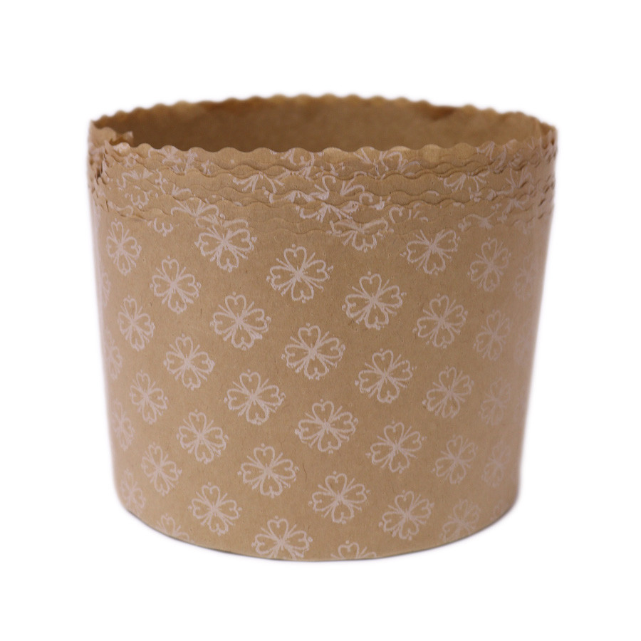 Forma Panetone Kraft 500G 134X95MM 10 Unidades ULTRAFEST · foto 2