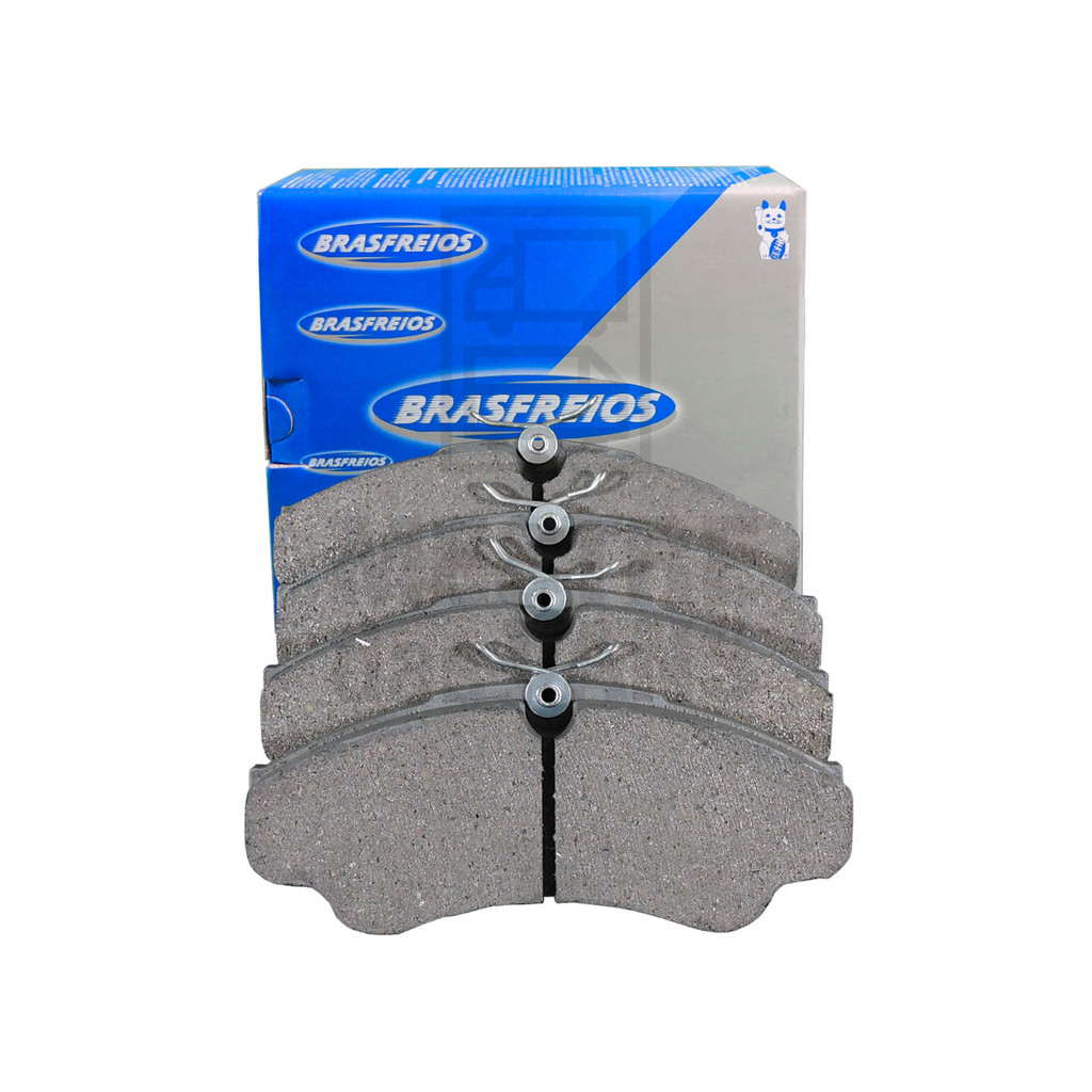Jogo Pastilha De Freio Dianteira Aro 16 Ducato Boxer Jumper 2.3  2010 2011 2012 2013 2014 2015 2016 2017