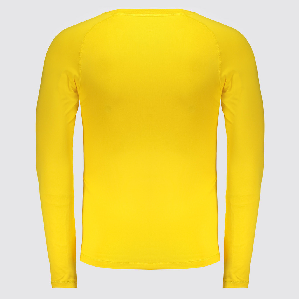 Detalhes do Camisa Térmica Umbro Manga Longa V Amarela