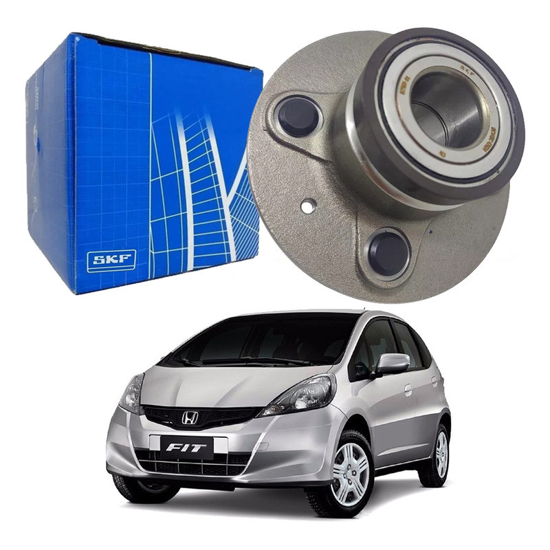 Cubo De Roda Traseiro A Disco Fit 1.5 Com Abs 2009 A 2014