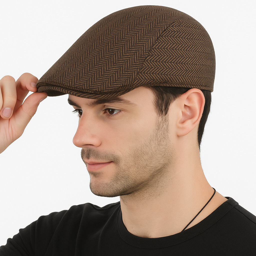 Boina Masculina Italiano Retro Estilo Europeu Gaytsby Boinas Clássica Elegante Estilo Inglesa Jornaleiro