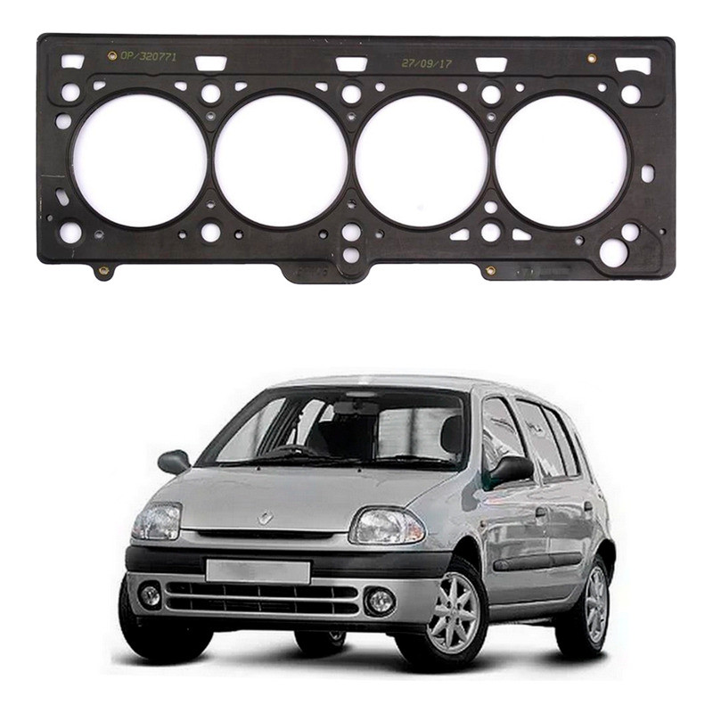Junta Cabeçote Metal Clio 1.6 16v 2000 A 2002