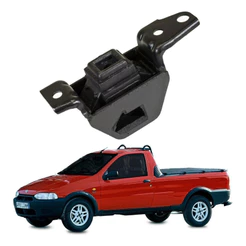 Coxim Calço Motor Direito Strada 1.5 1.6 1998 A 2000