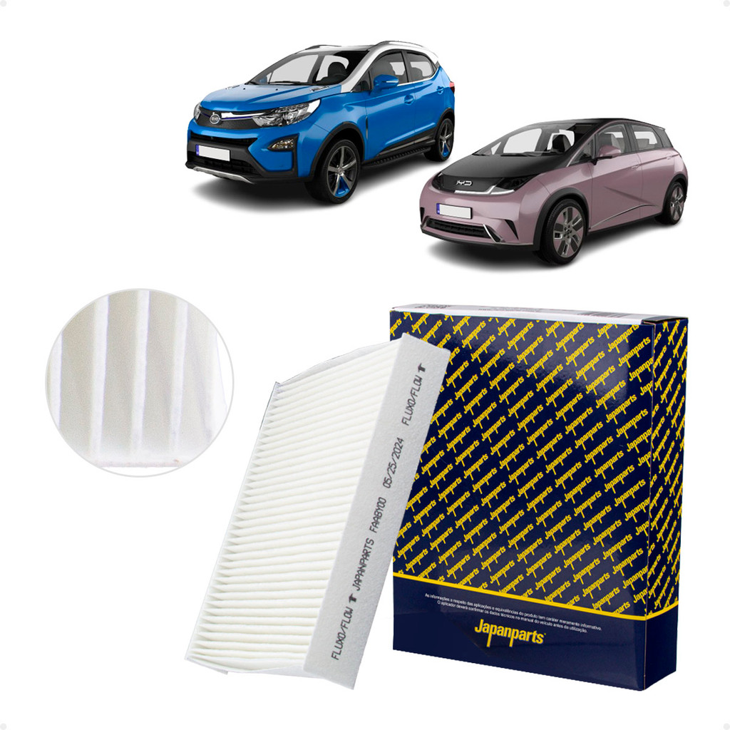 Filtro De Cabine Ar Condicionado BYD Dolphin/ Yuan Plus EV Elétrico Após 2023 13124610-00 EM2E-8121211E em Oferta na Shopee