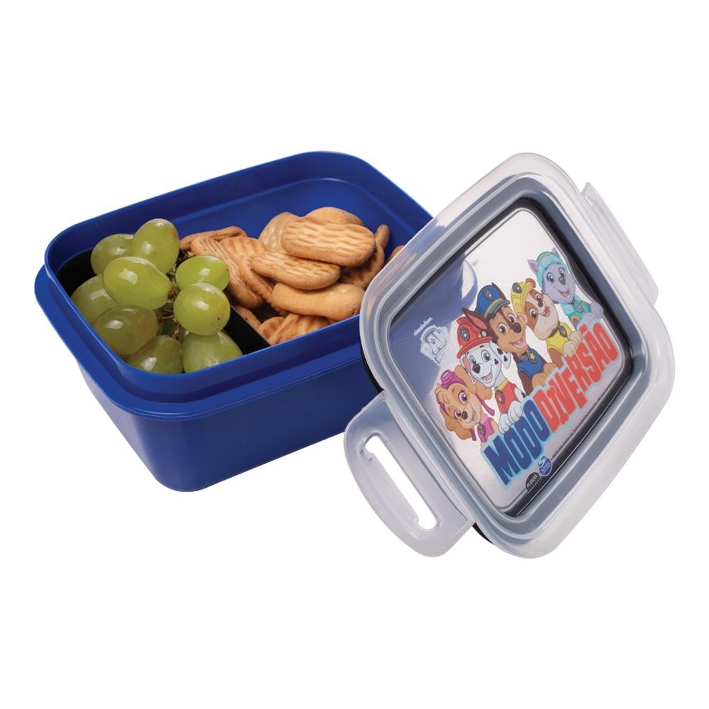 Marmita Hermética Lancheira Patrulha Canina Plasútil em Oferta na Shopee