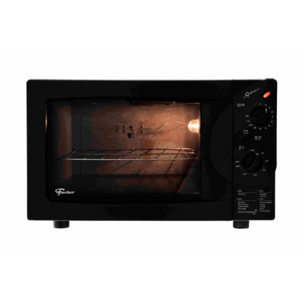Forno Elétrico Fischer 44L 1775W Grill Bancada G II em Oferta na Shopee