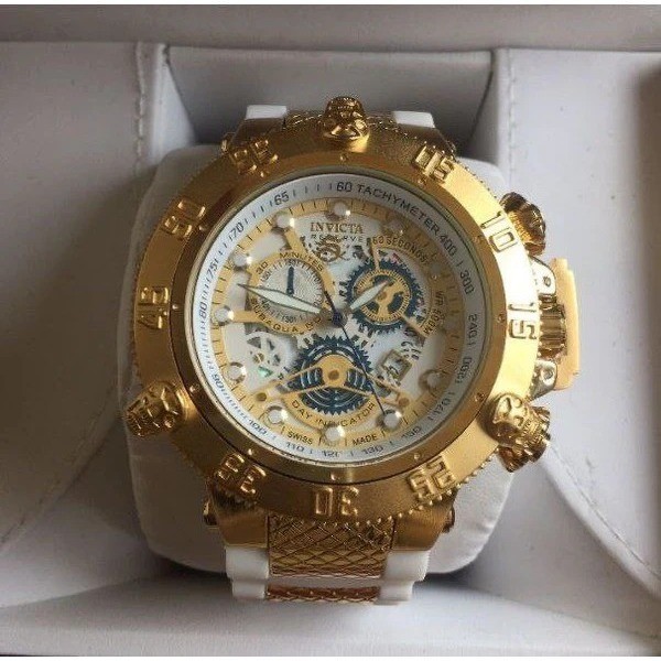Relógio Invicta Subaqua Skeleton Noma 3, com Masculino Luxo + caixa