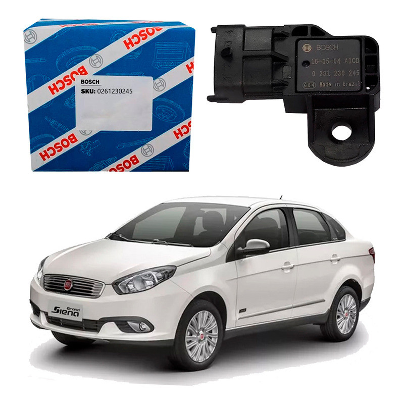 Sensor Map Bosch Grand Siena 1.0 1.4 2017 A 2020 em Oferta na Shopee