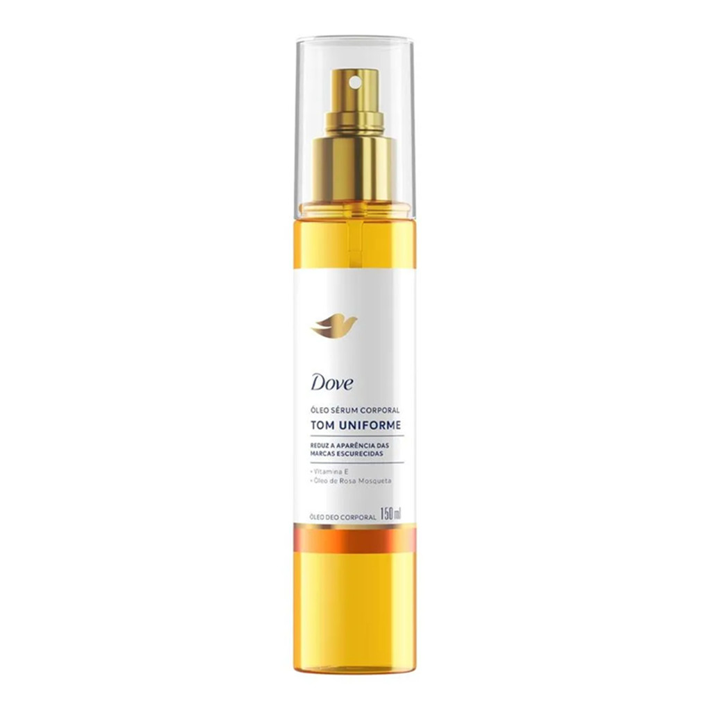 Óleo Corporal Dove Sérum Tom Uniforme 150ml Spray