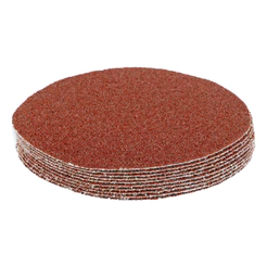 DISCO DE LIXA COM VELCRO, GRAO 36, 125MM, 10PCS // MTX
