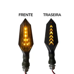 PISCA TITAN FAN 160 BROS SEQUENCIAL LED AMARELO UNIVERSAL PARAFUSO