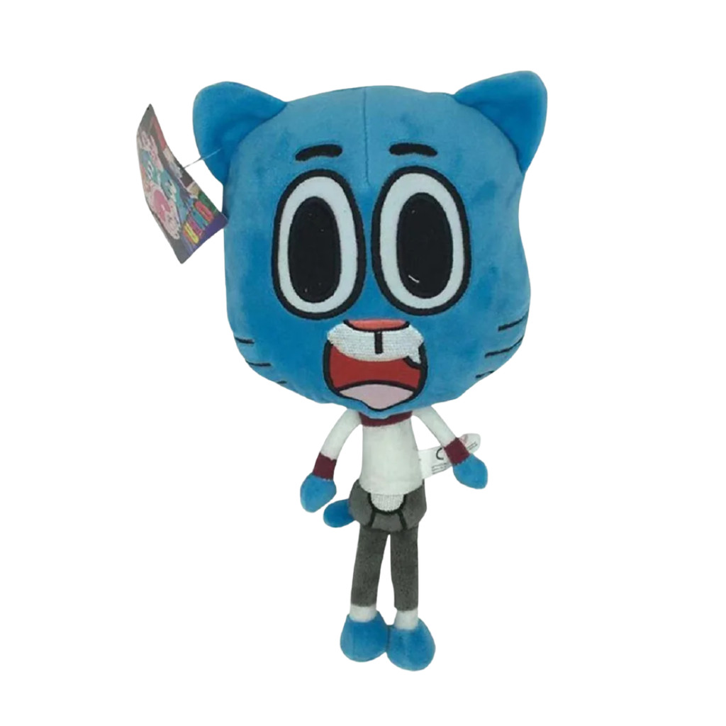 Pelúcia Gumball 25cm – Boneco Infantil de O Incrível Mundo de Gumball