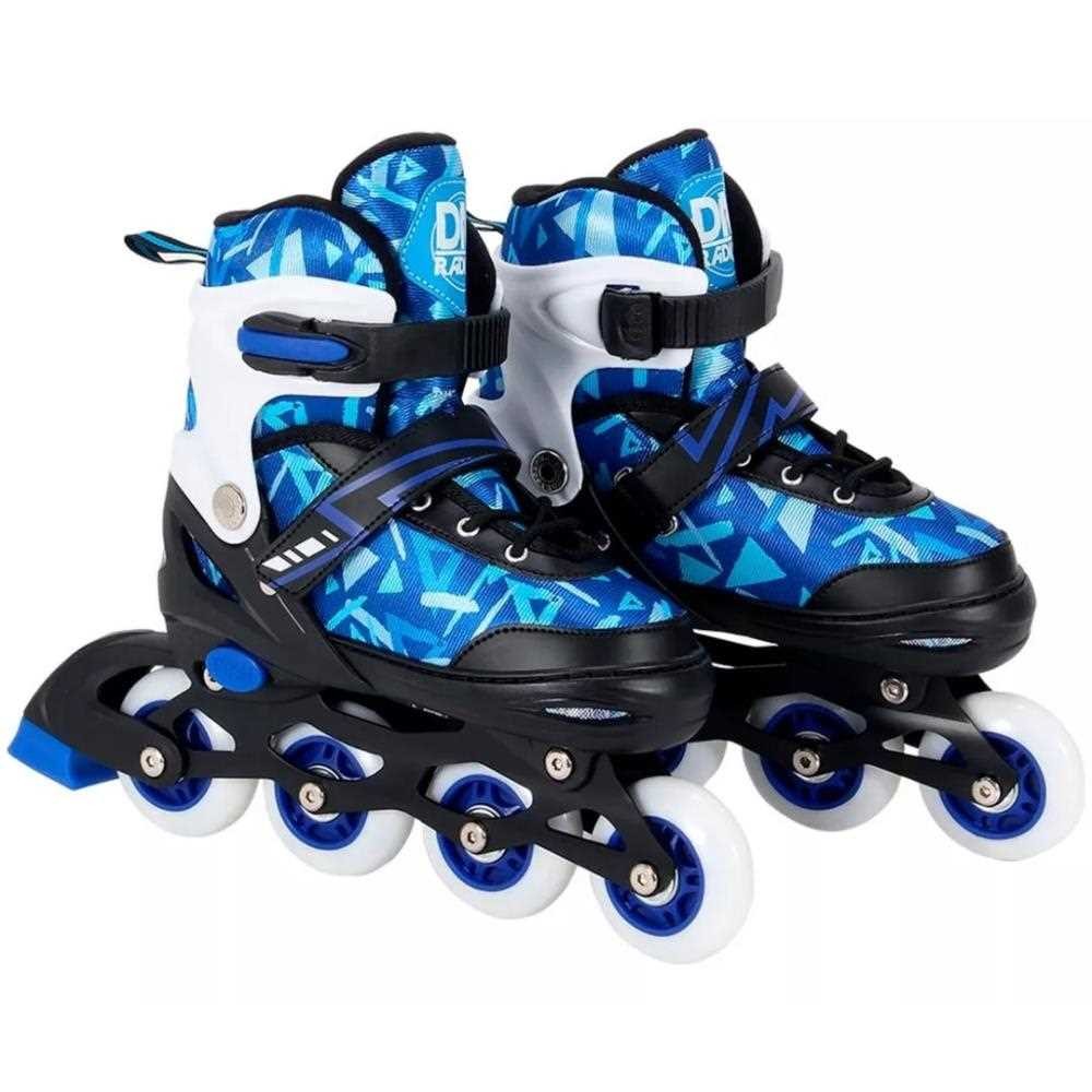 Patins Inline Ajustáveis DM Radical Blue