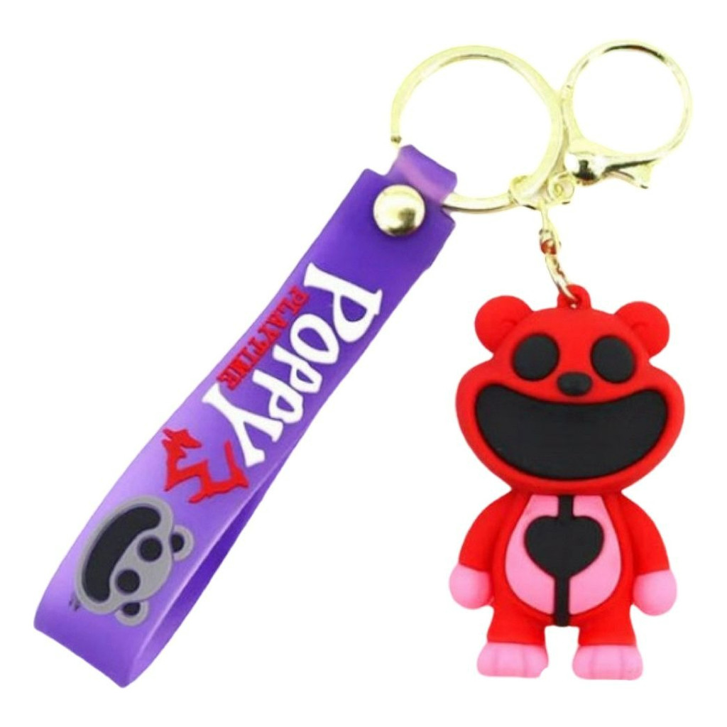 Chaveiro Bonecos Poppy Playtime Cap3 Toy Moster Sorridentes 
