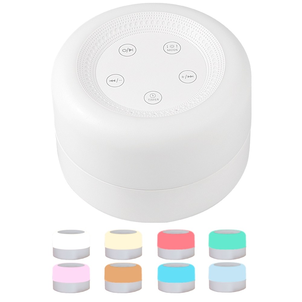 Som Branco Para Dormir (aparelho De Sono), Luz Multicolorida