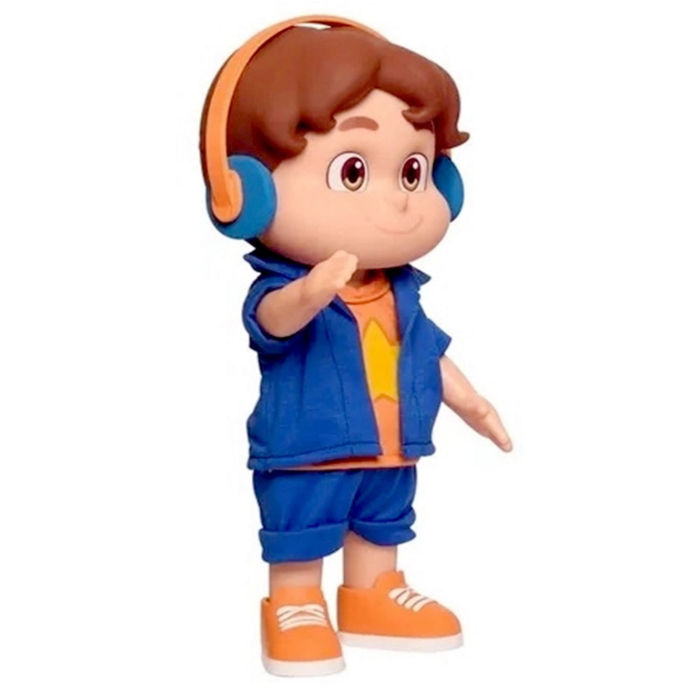 Boneco do João Paulo JP que fala 14 frases Grande 31cm Original Rosita