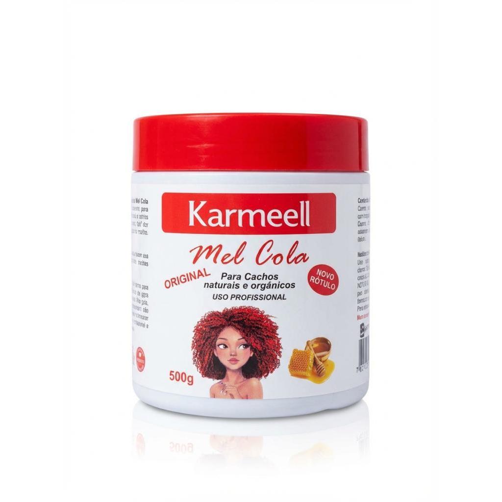 Mel Cola Karmeell Para Cachos Naturais Fixação Orgânicos Definição 500g