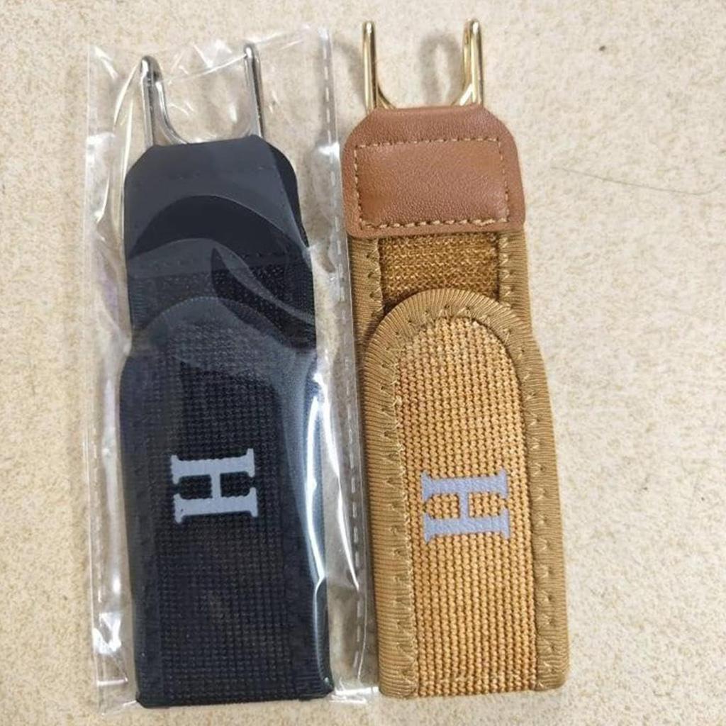 Cinto Elástico Ajustável Para Homens , Sem Fivela , Fecho De Gancho E Laço , Casual , Ajuste Confortável , Uso Diário , 