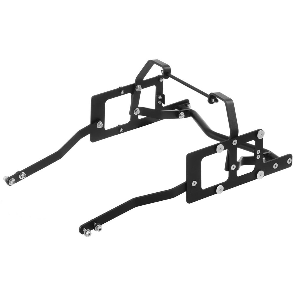 Suporte P/ Baú Bauleto Lateral Super Adventure Chapa Moto Compatível Tenere 1200 2011 Até 2018