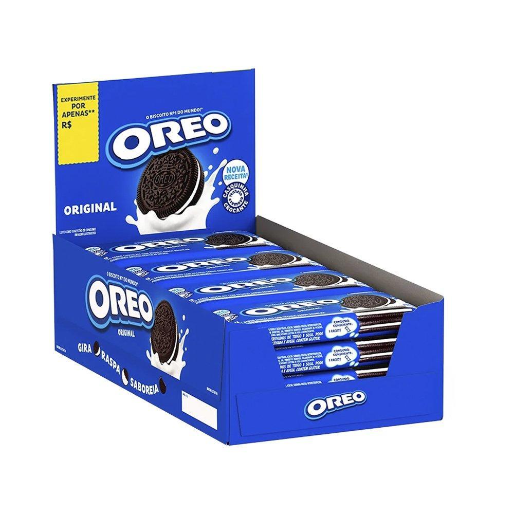 Biscoito Oreo Original Sabor Baunilha 18g - Display com 16 Unidades · foto 2