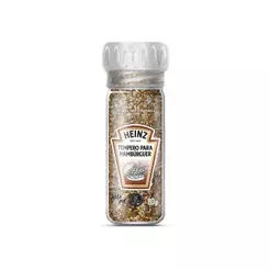 Tempero para Hambúrguer Heinz com Moedor de Vidro 80g