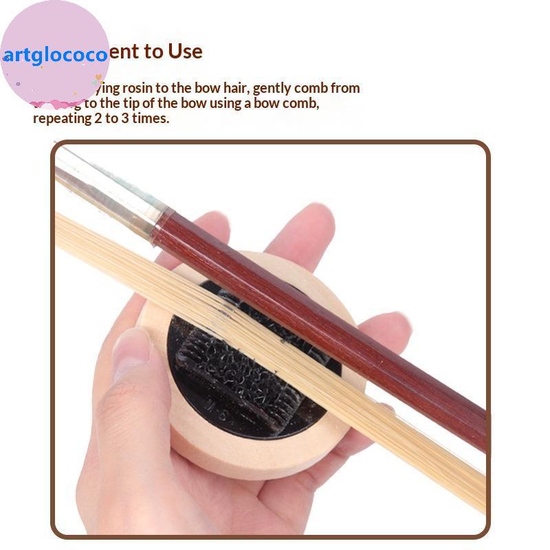 Artglococo Violino Arco Resina Espalhador Grande Viola Remove O Excesso De Ilumina Tom Acessórios BR