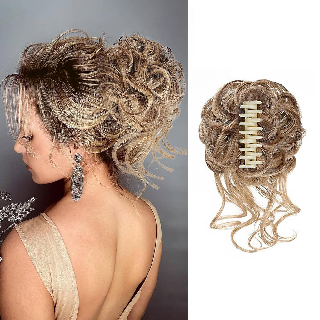 Clipe feminino bolas clipe longo saco de cabelo clipe anel de cabelo rabo de cavalo flor Bud Cross-Border europeu americ