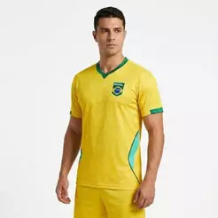 Camiseta Brasil Marin Dry Amarelo