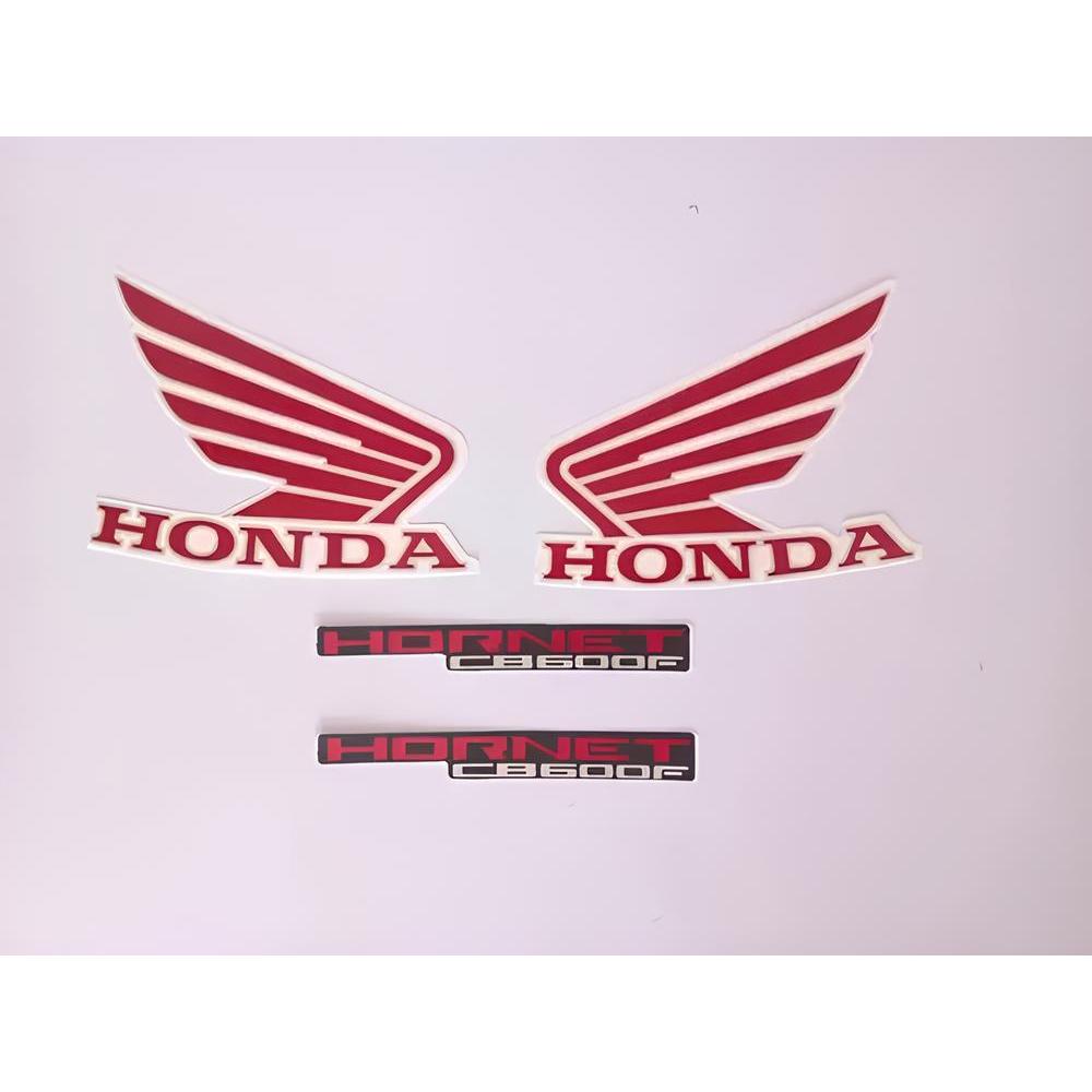 Jogo Adesivo Honda CB 600 Hornet 2009 Preto LBM