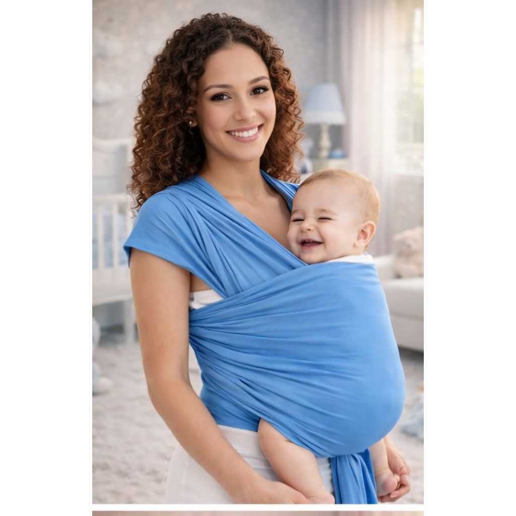 BABY SLING WRAP SLING BEBÊ MAMÃE CANGURU CONFORTÁVEL E ERGONÔMICO MUITO SEGURO E PRÁTICO PARA LAVAR# 101