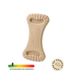 Ossão 2.0 Recheável sabor Carne Mordida Forte ultra resistente para a diversão diária do seu pet.