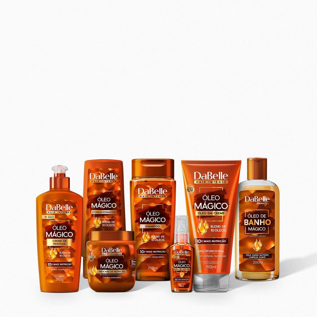 Kit Completo Óleo Mágico DaBelle Hair - 7 Produtos