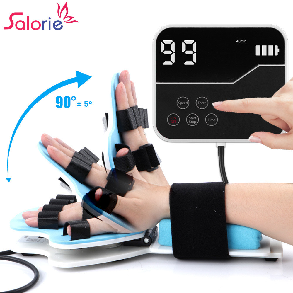 Dispositivo Elétrico De Reabilitação De Articulações De Pulso Salorie Flexion Palmar , Dorsiflexion 90 ° Exercício , Par