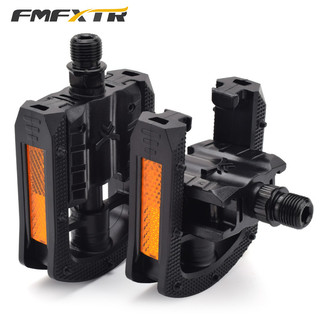 Pedal dobrável para bicicleta, pedal dobrável para Mountain bike, antiderrapante, acessórios dobráveis para bicicleta