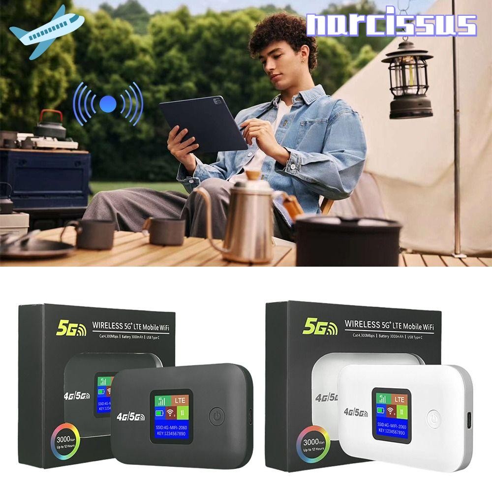 Roteador WiFi Móvel NARCISSUS , 4G Suporta Todos Os Cartões SIM De Bolso , Pequeno Sinal Forte Portátil