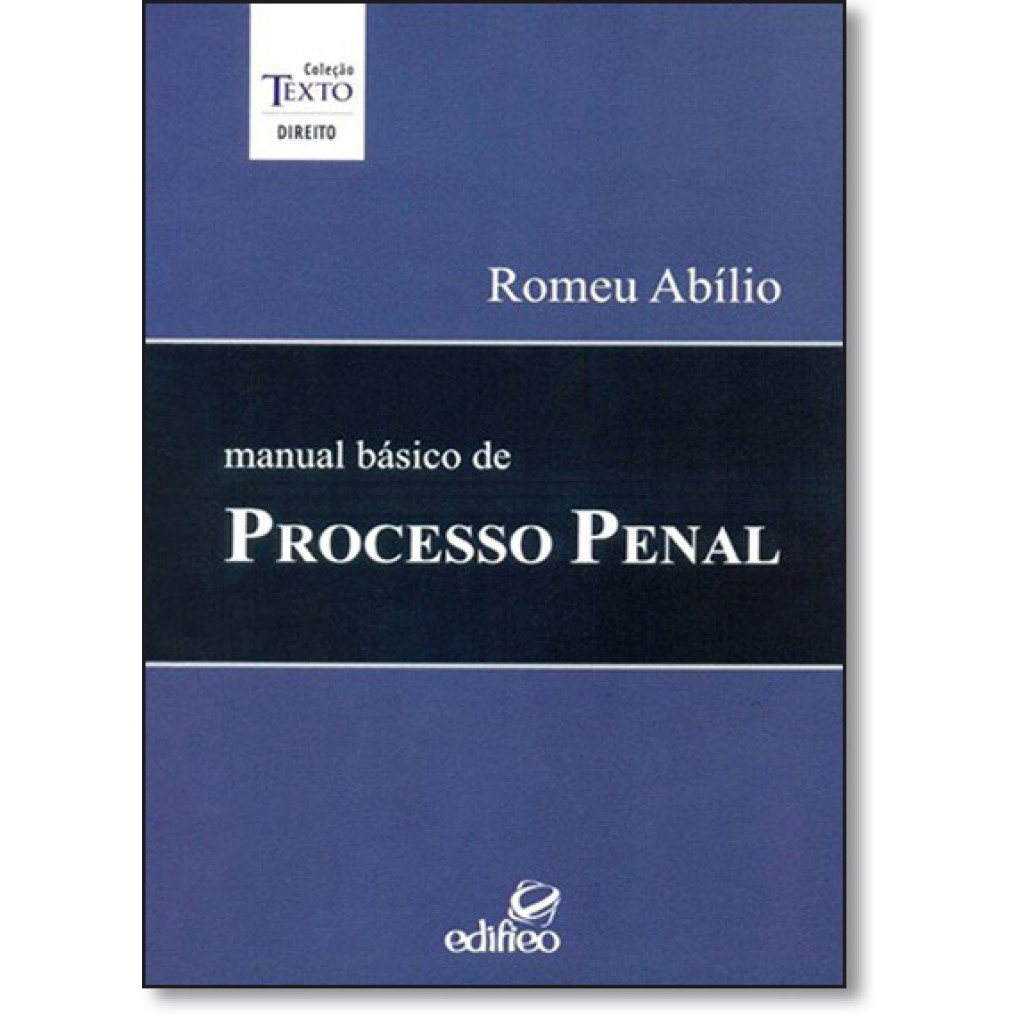 Manual Básico de Processo Penal