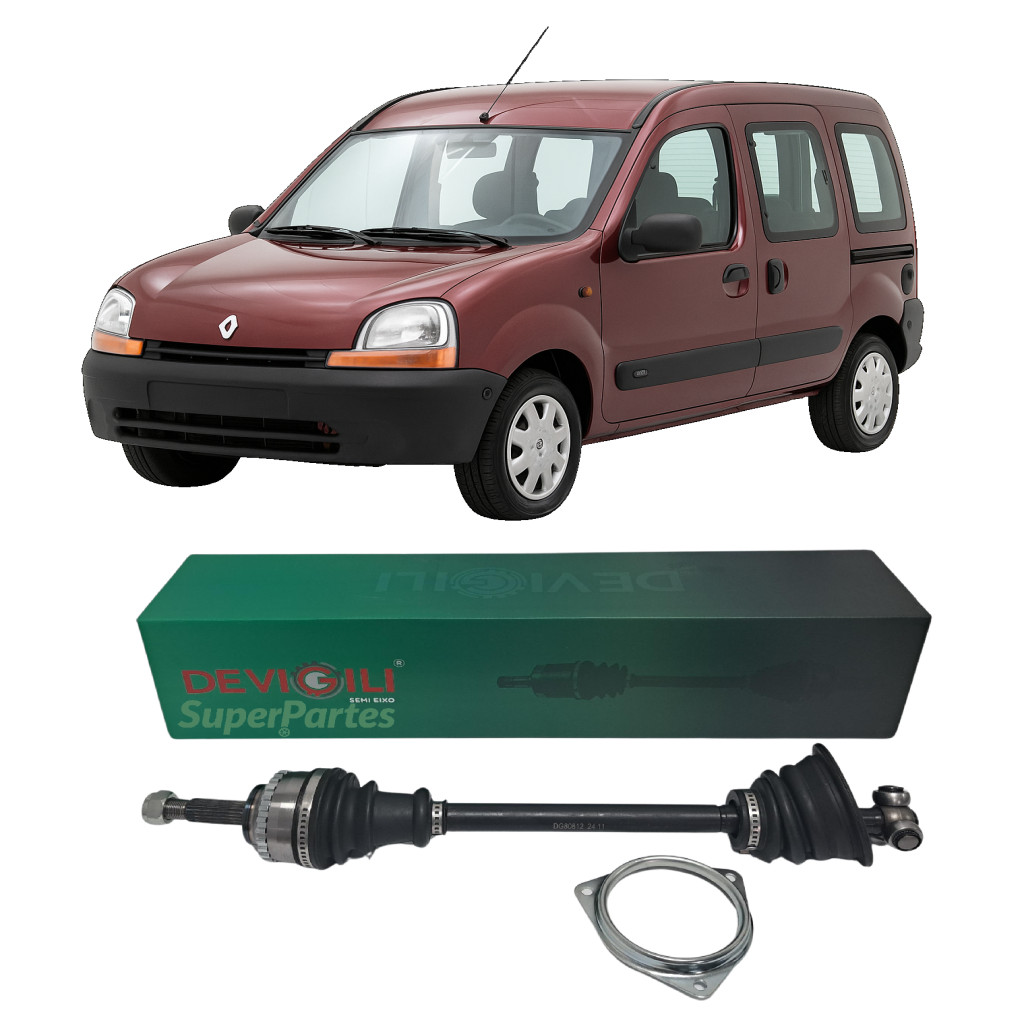 Semi Eixo Renault Kangoo 1.0 Com Abs 2000/2005 Lado Esquerdo 21x23