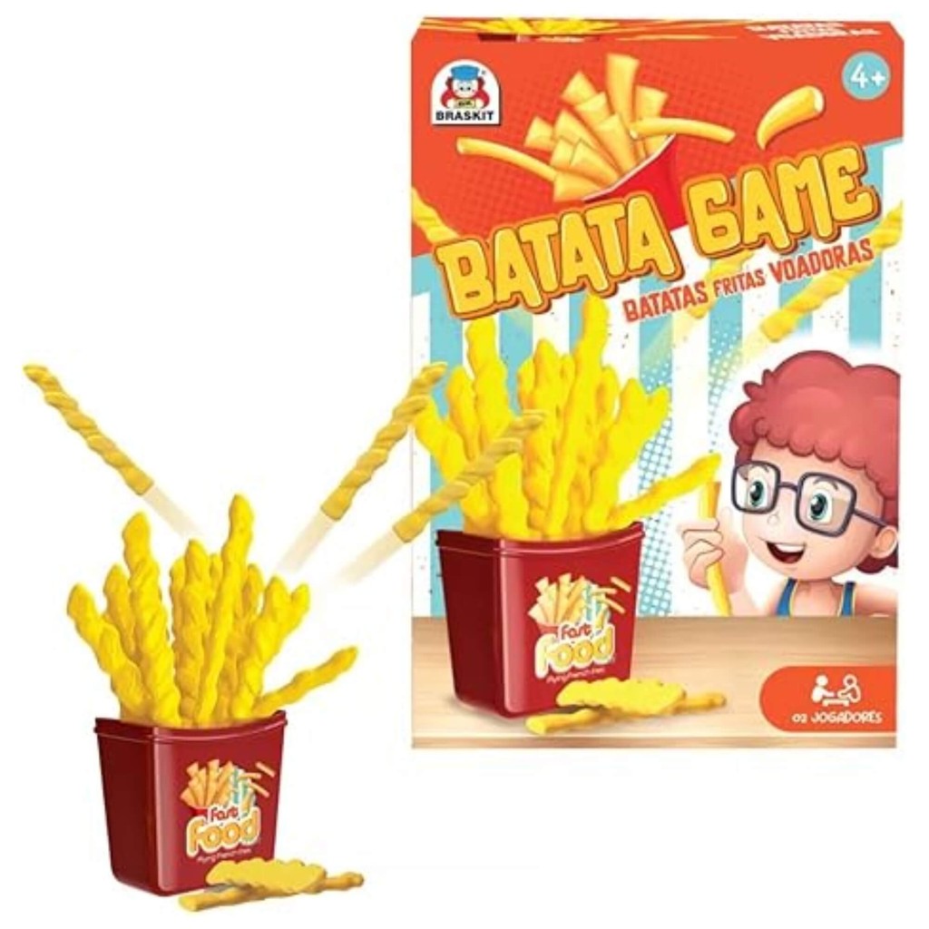 Jogo Infantil Batata Game Braskit Brinquedo Criança Presente Coordenação Desenvolvimento em Oferta na Shopee